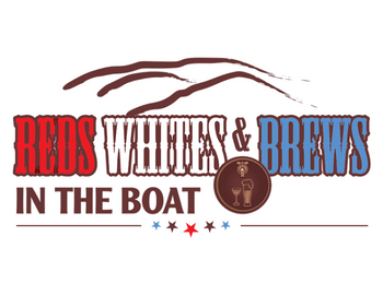 image of logo for reds, whites and brews event in steamboat springs, colorado