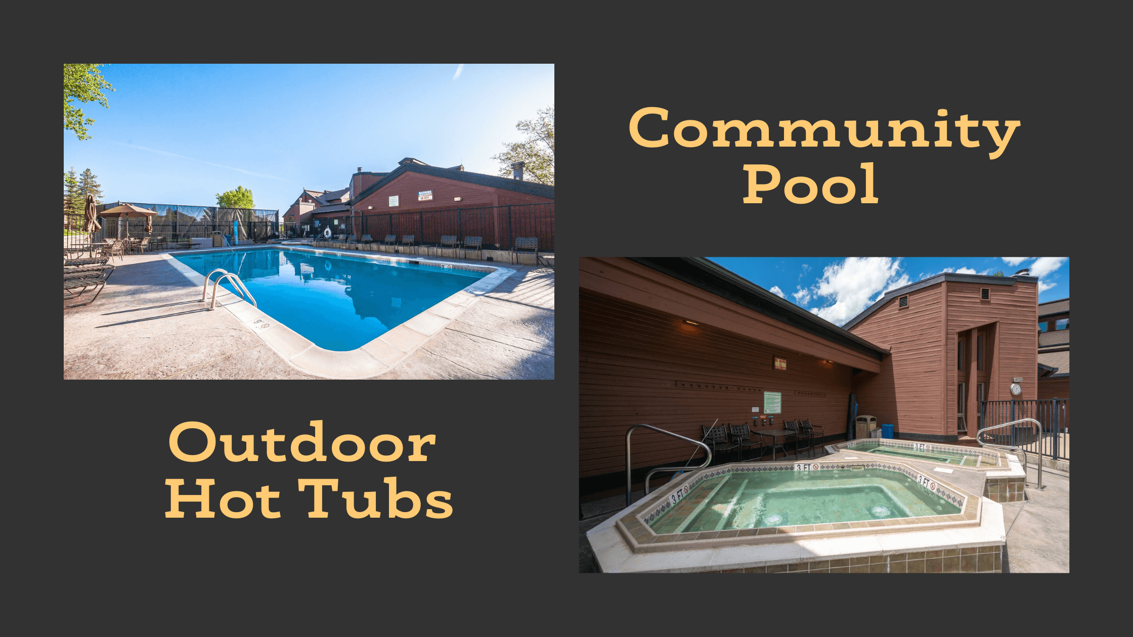 Timber Run by Retreatia Outdoor Pool and Hot Tub