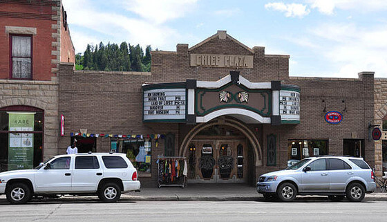 Exterior of the Chief Theater in Steamboat Springs